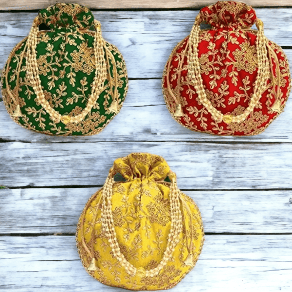 Rajasthani Potli  5 piece - India shopping