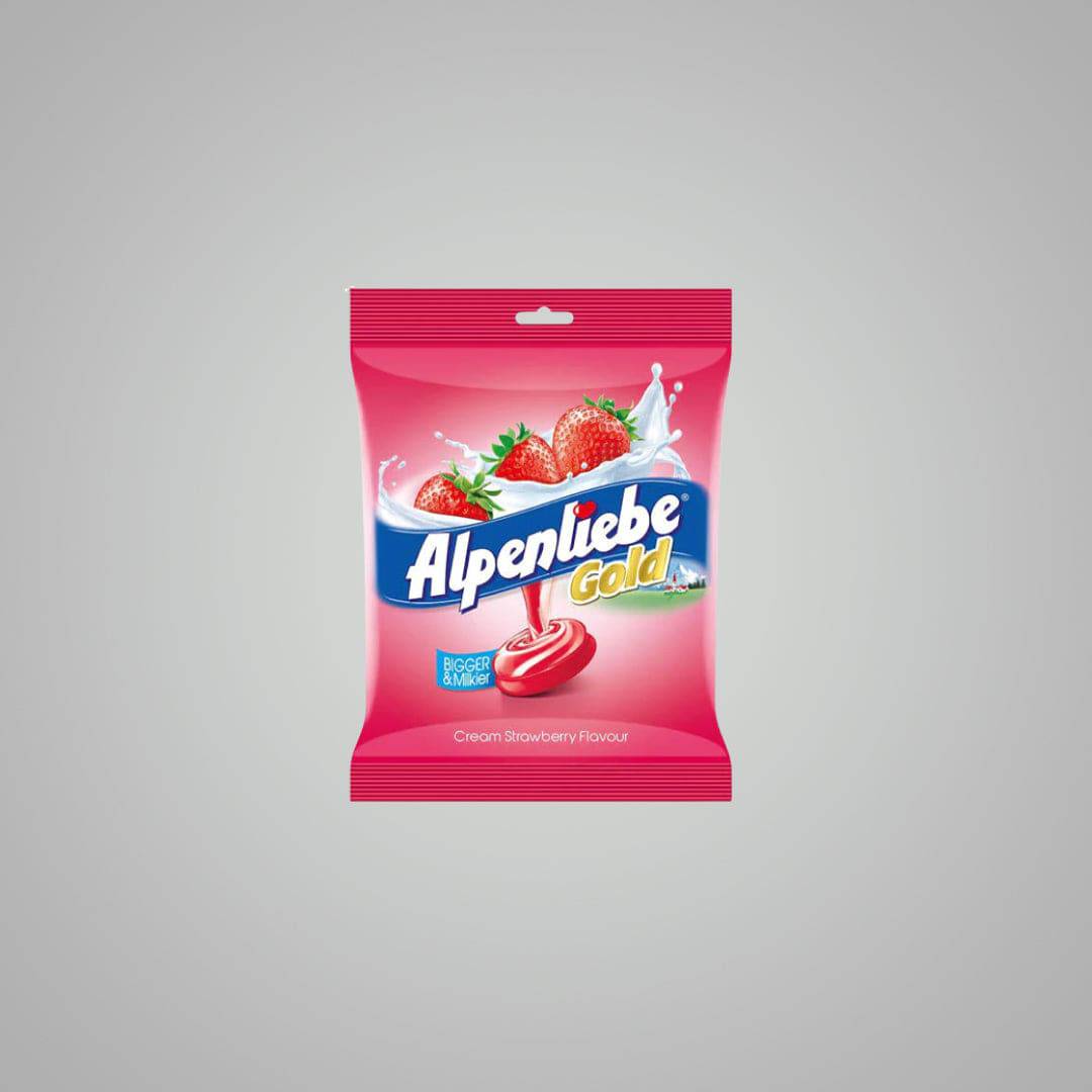 Alpenliebe Strawberry  Pack Of 10 - 50 gms - India shopping