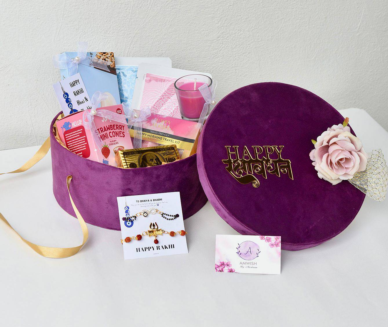 luxuriant Raksha Bandhan Hamper - India shopping