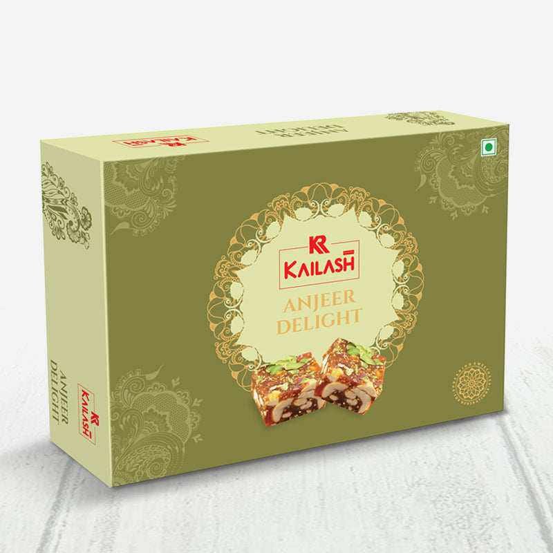 Kailash Sweets & Snacks  Anjeer Delight - 500 gms