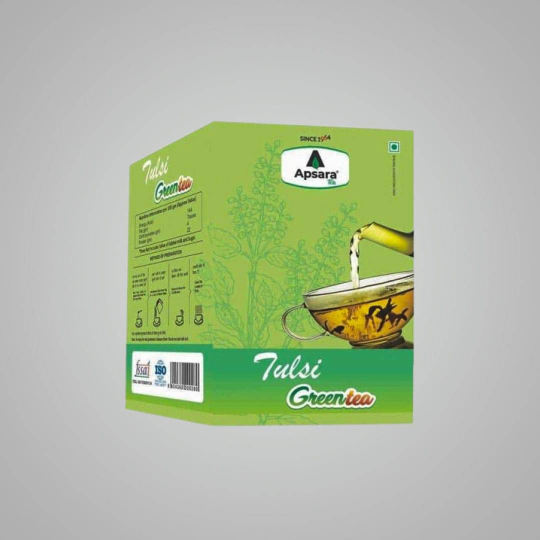 Apsara Tulsi Loose Green Tea 60 pack - India shopping