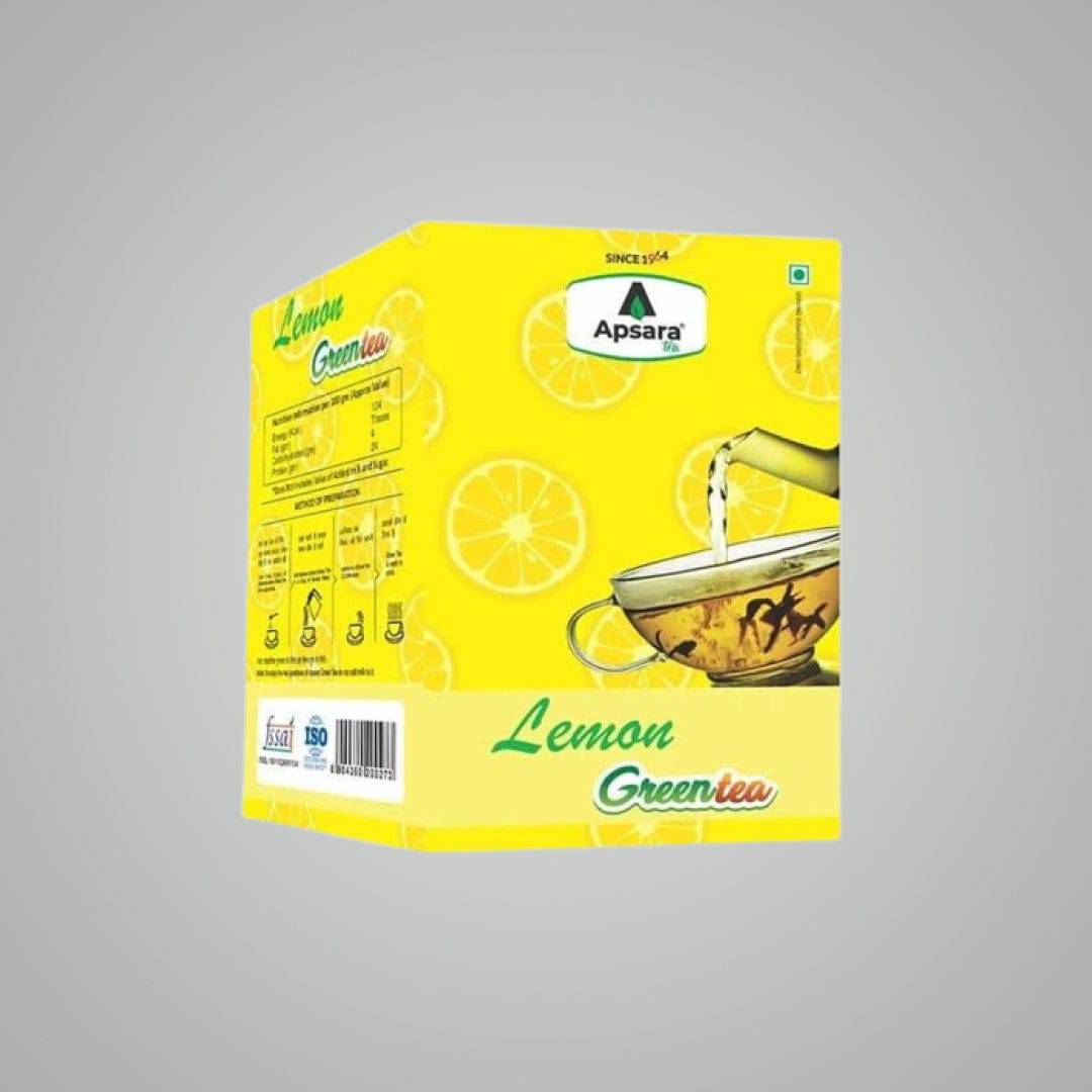 Apsara Lemon Loose Green Tea - 100 gms - India shopping