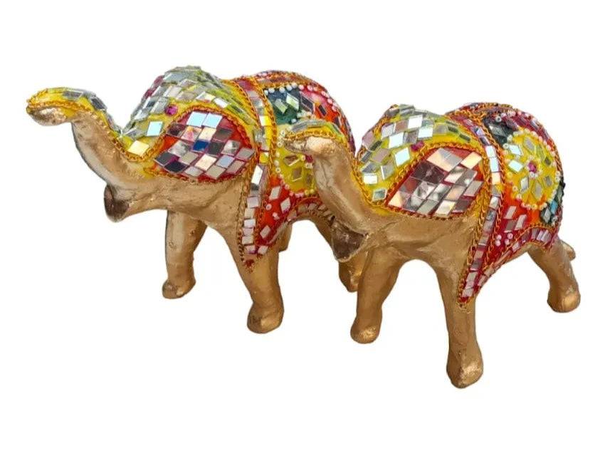 Elephant for Decor Set of 2 - India shopping