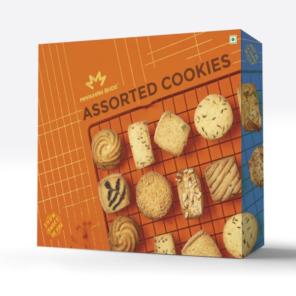 Maakhan Bhog Assorted Cookies - 500 gms