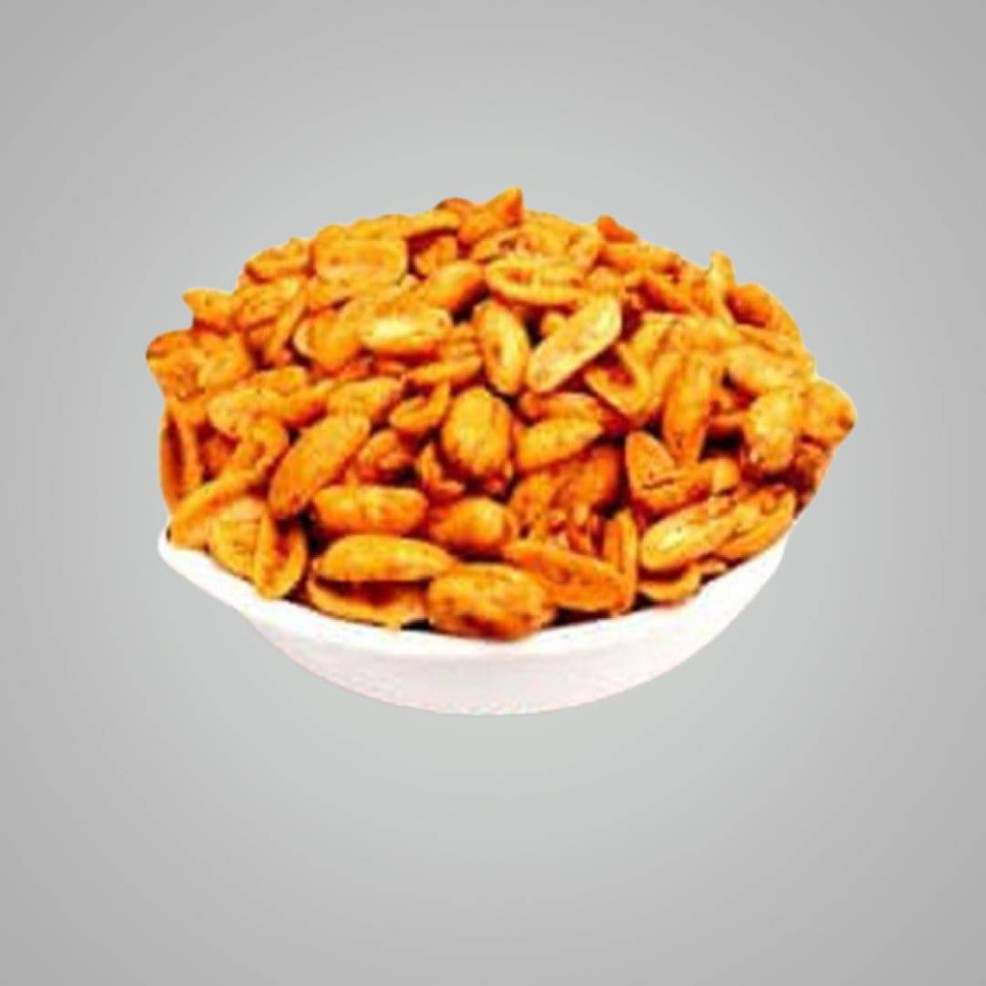 Bafna Hing Lal Mirch Dane: Spicy Seasoned Snack - 500 gms - India shopping