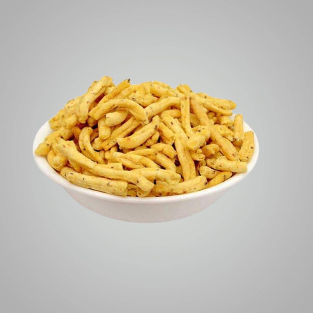 Bafna Lasan Sev: A Spicy and Savory Snack - 500 gms - India shopping