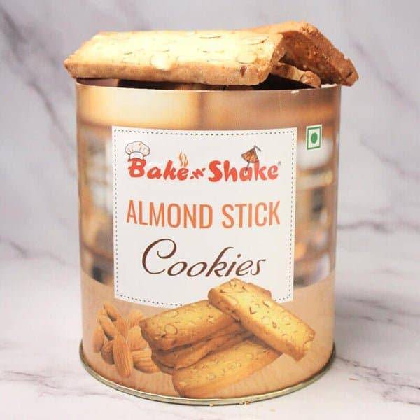 Bake n Shake Almond Stick Cookies - 250 gms - India shopping