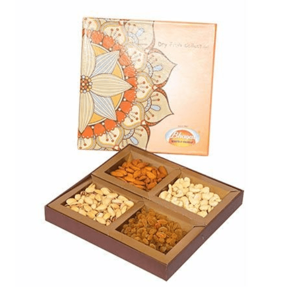 Bhagat Mishthan Festive Gift Dryfruit Box - 420 gms - India shopping