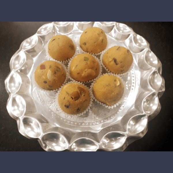 Bhagat Besan Dry-Fruit Laddu - 500 gms - India shopping