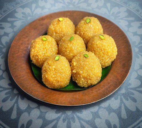 Bhagat Laddu Motichor - 500gms - India shopping