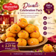 Bhanwarilal Diwali Celebration Pack – Traditional Boondi Laddus (250 g Each, Pack of 9)