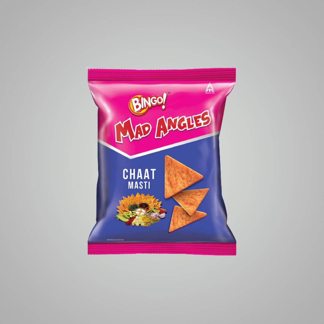 Bingo Mad Angles ( Chaat Masti ) Indian Flavour 50g - 50 gms - India shopping