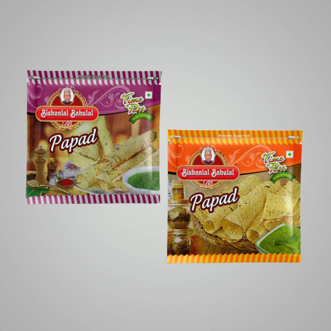 Tikdi Papad & Papad - 400 gms - India shopping