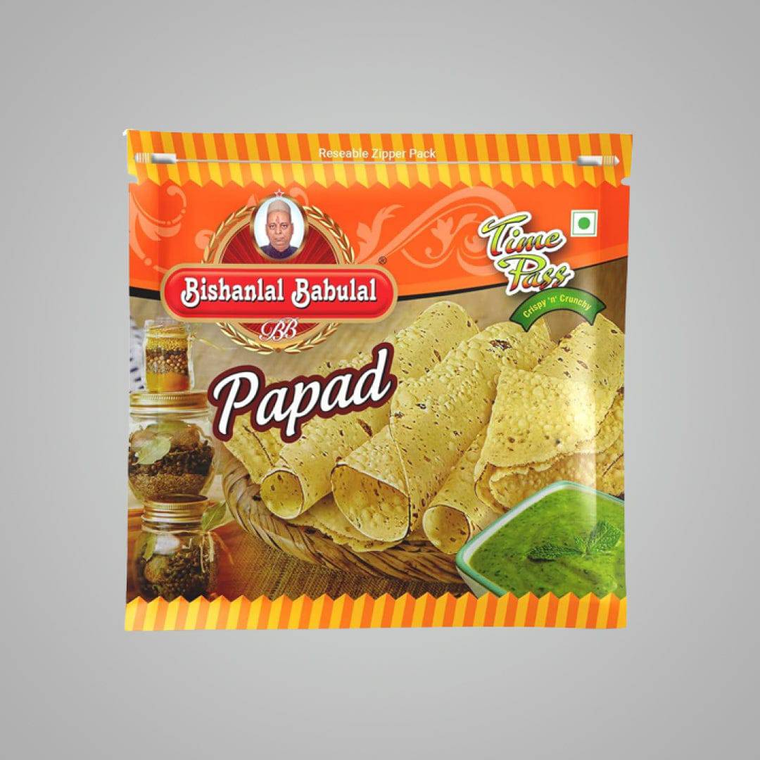 Bishanlal Babulal Papad - 500 gms - India shopping