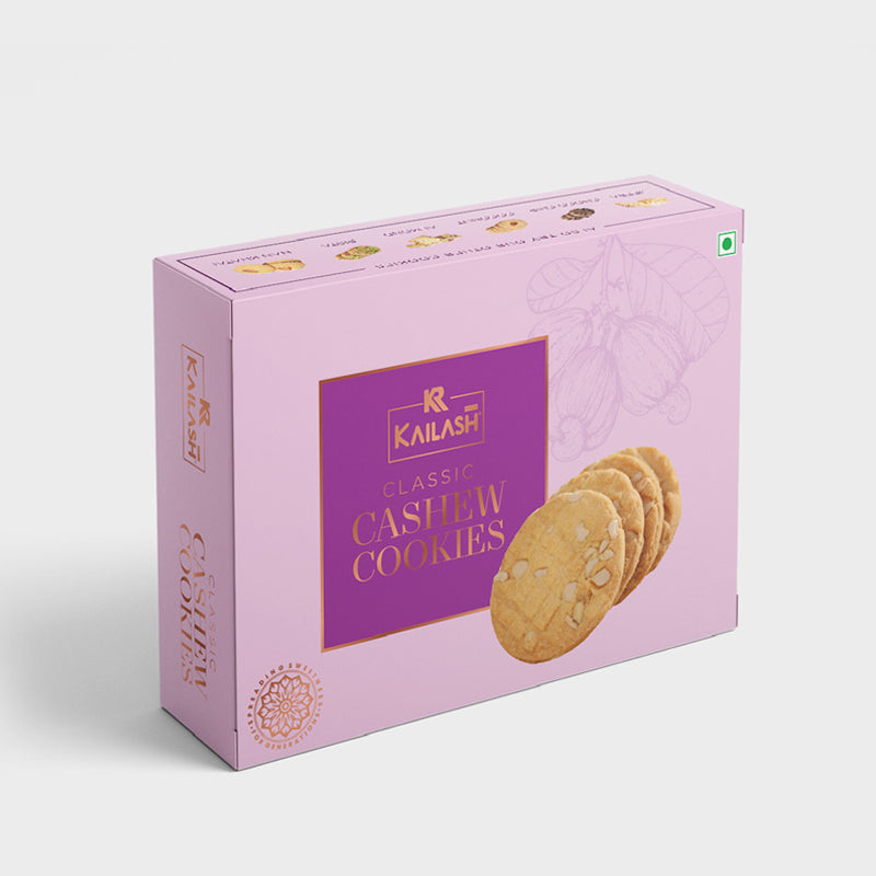 Kailash Sweets & Snacks  Cashew Cookies - 400 gms