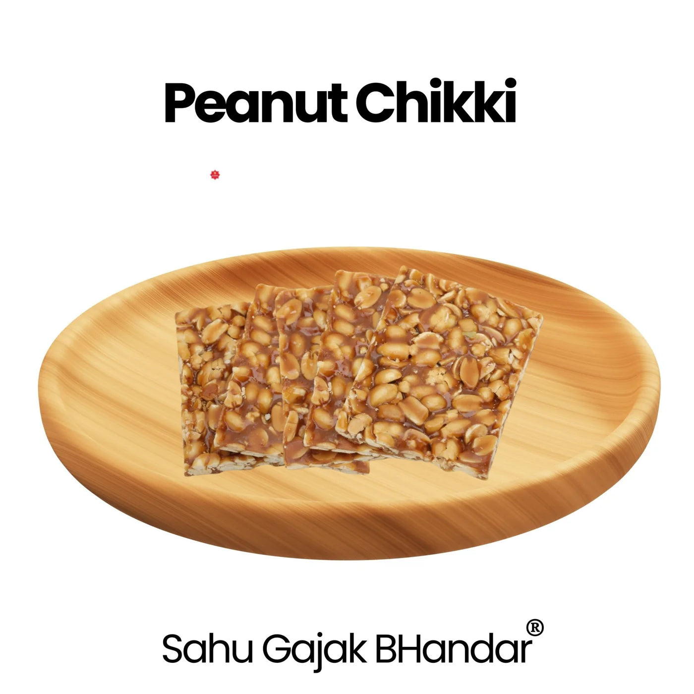 Sahu Gajak Chapda Peanut Chikki 500 gms