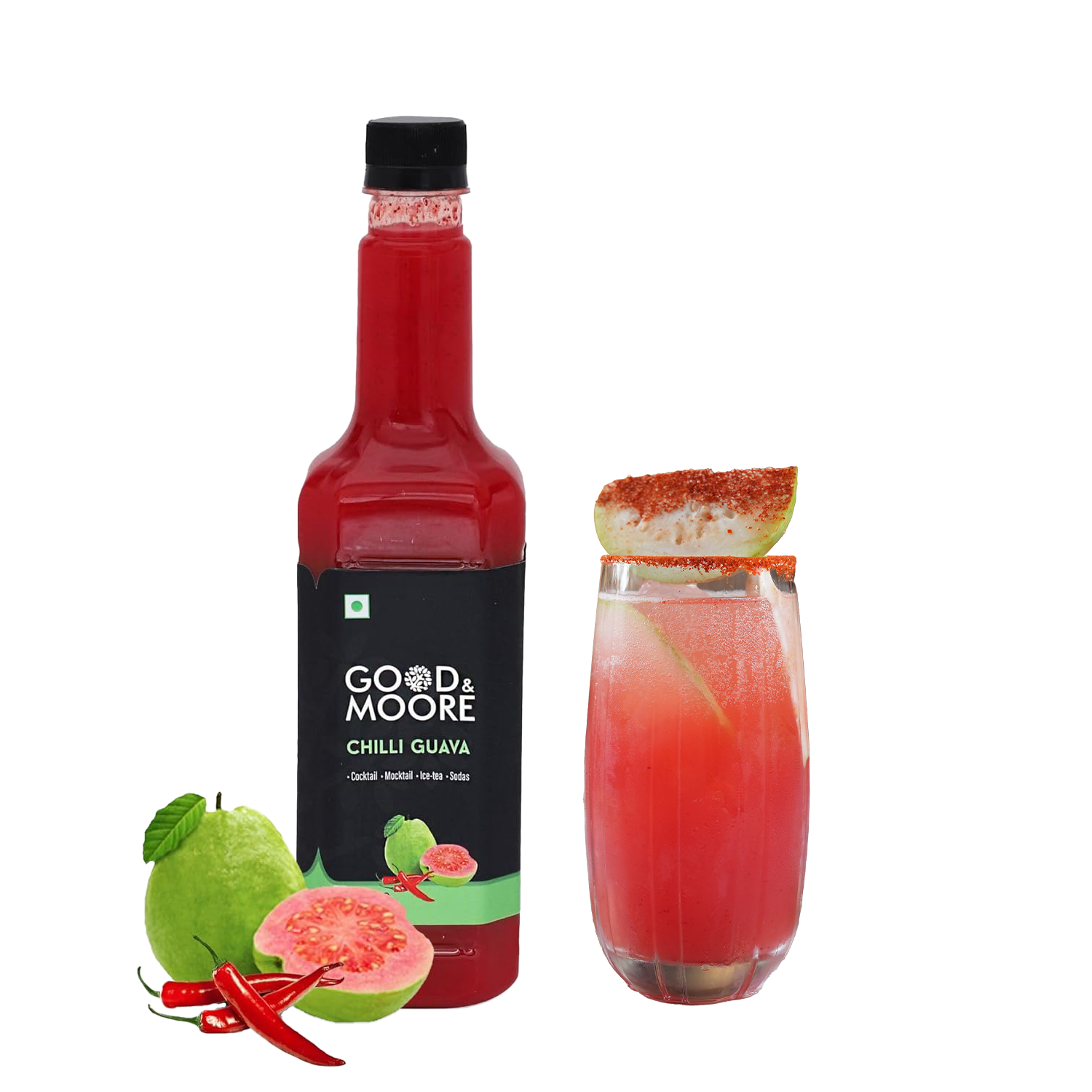 Good & Moore Chilli Guava Syrup |250 ML | 750 ML