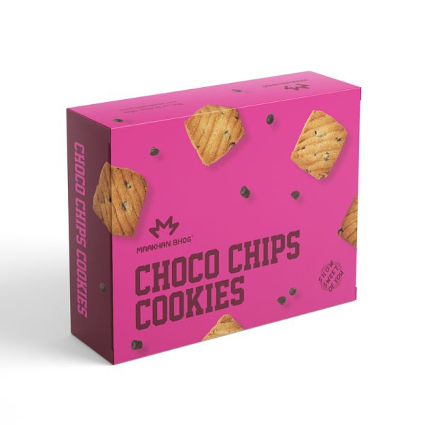 Maakhan Bhog Choco Chips Cookies - 500 gms