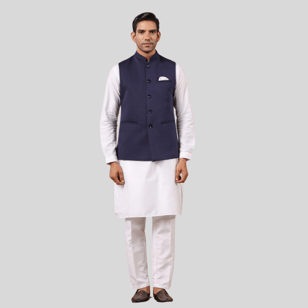 Formal Waist Coat For Men | Navy  Blue - India shopping