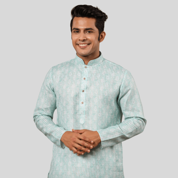 Cotton Kurta Pajama For Men | C Green - India shopping