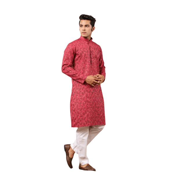 Cotton Kurta Pajama For Men | Onion Print Premium - India shopping