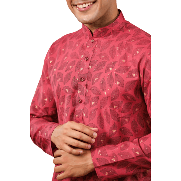 Cotton Kurta Pajama For Men | Onion Print Premium - India shopping