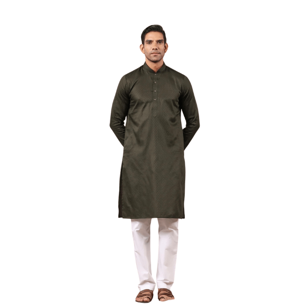 Kurta Pajama For Men | B Green Colour - India shopping