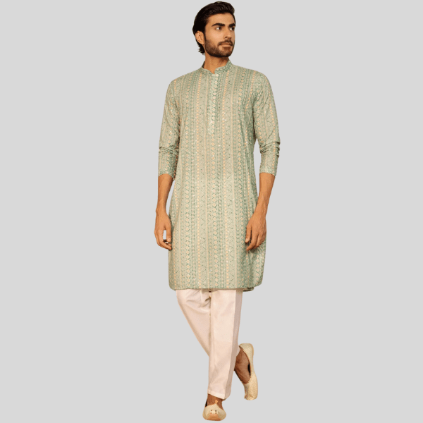 Lakhnavi Style Kurta Pajama | Wedding Special - India shopping