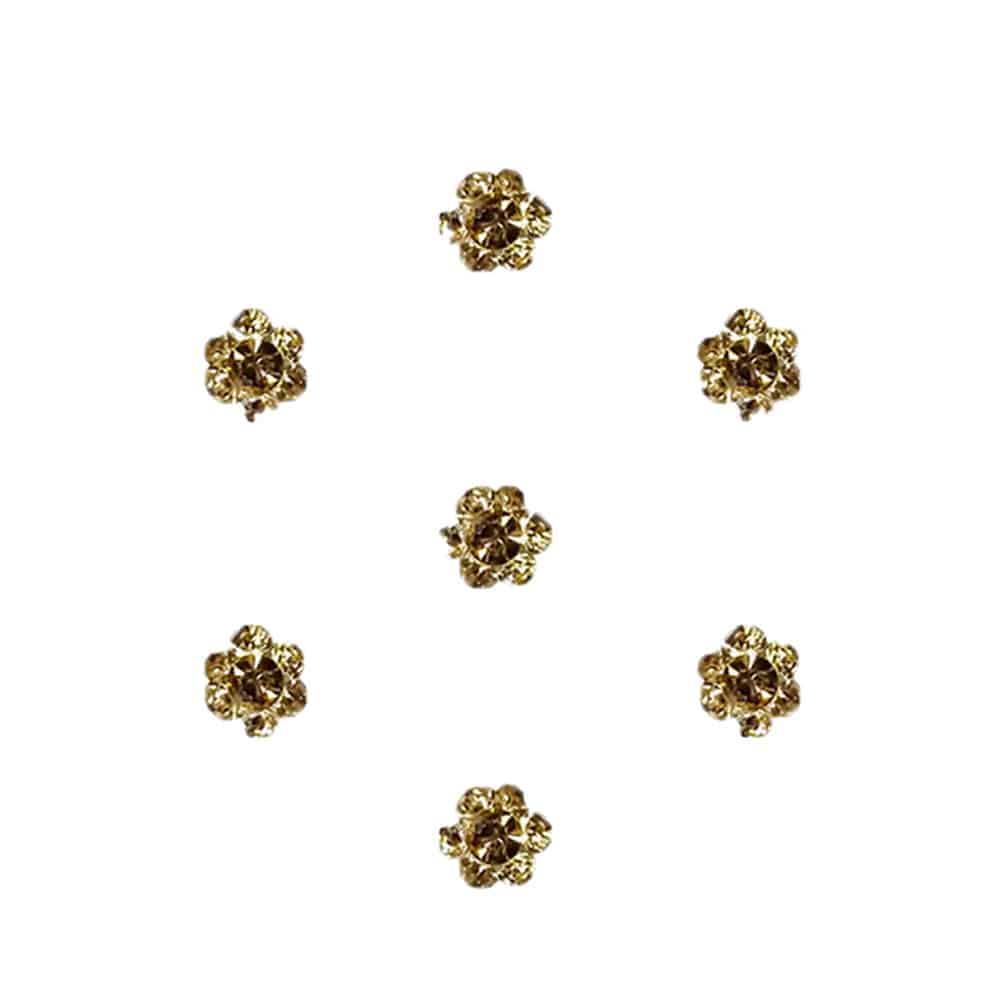 Comet Busters Small Golden Bindi (BIN607) - India shopping