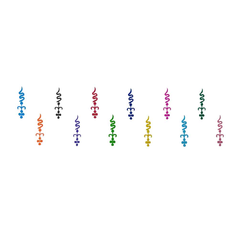 Comet Busters Traditional Multicolor Bindi (BIN224) - India shopping