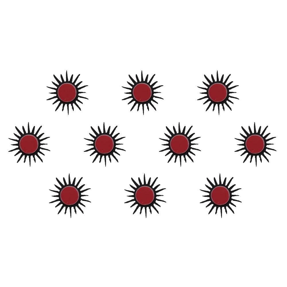 Comet Busters Traditional Red Sun Bindis (BIN1066) - India shopping