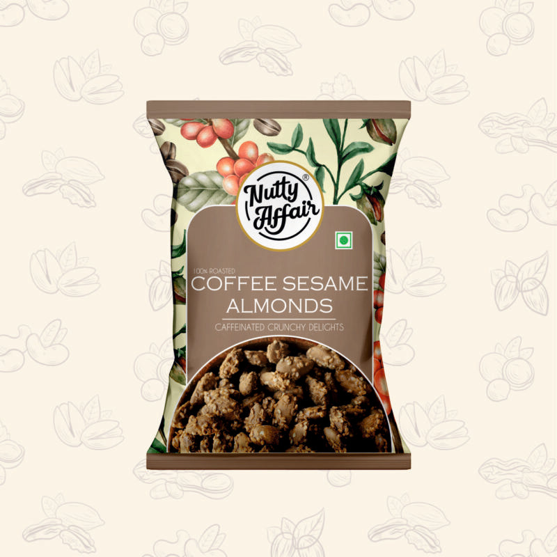 Nutty Affair Coffee Sesame Almond 105 gms (Pack Of 3- Each 35 gms)