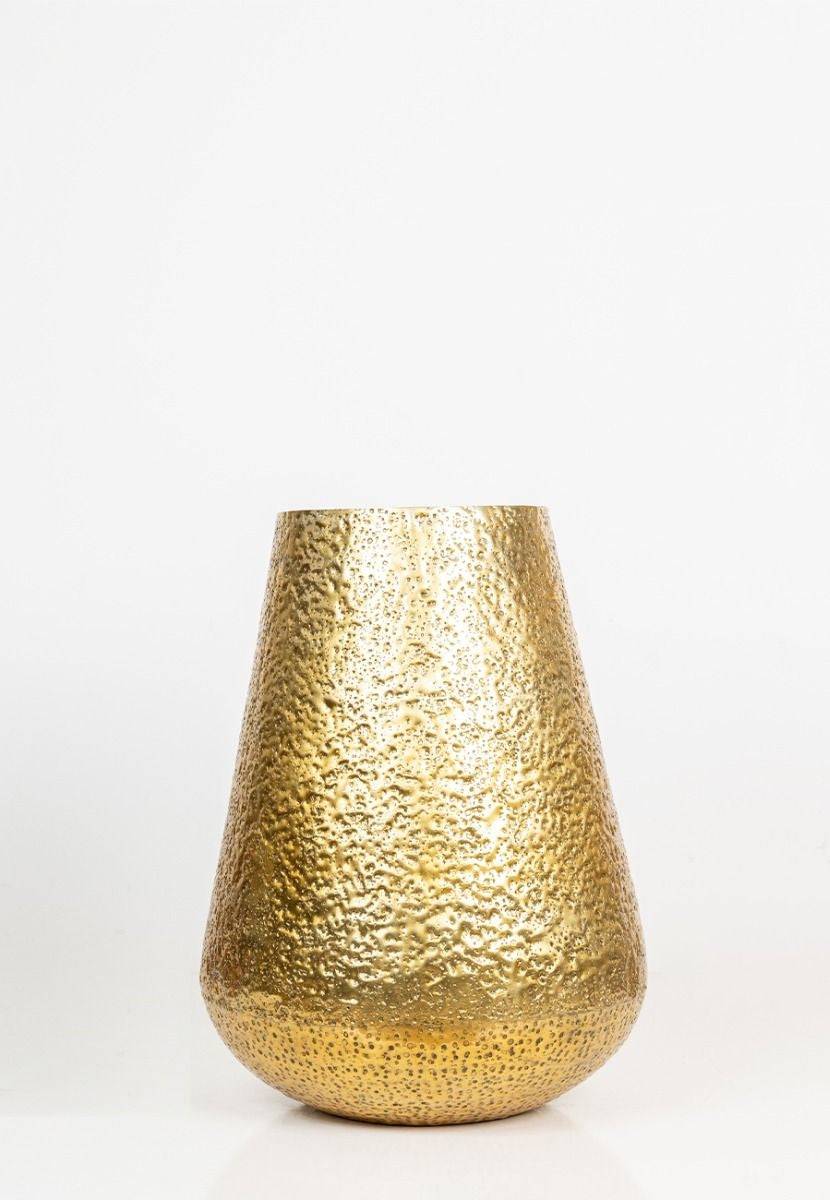 Gold Powder Coated Aluminium Planter - India shopping