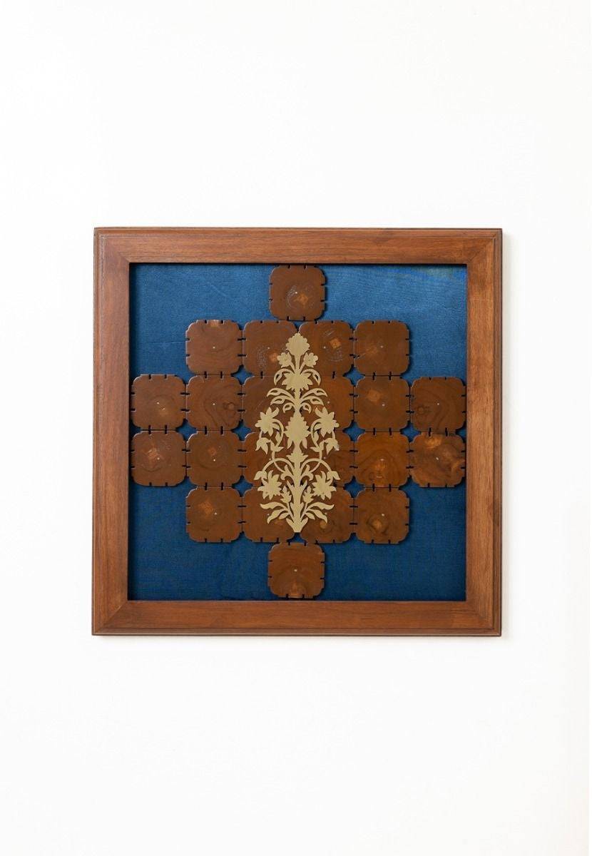 Tree of Life Brass Cutting Wall Frame - India shopping