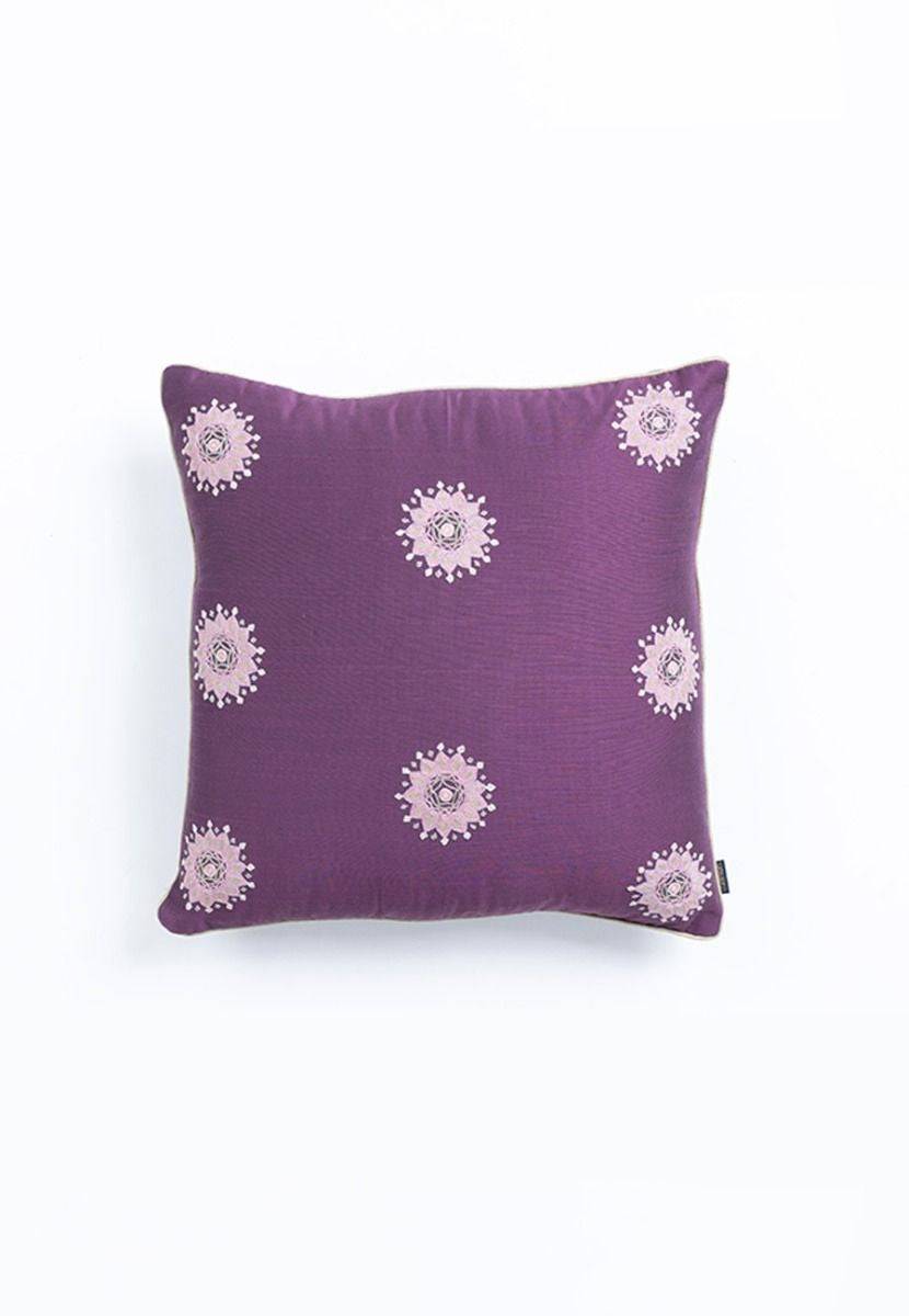 Purple Cushion Cover - India shopping