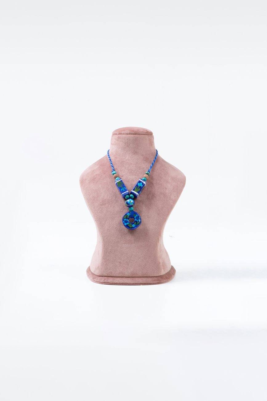 Threads & Beads Necklace - India shopping