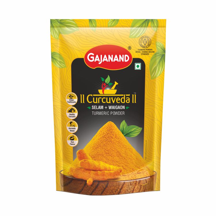 Gajanand Masala Curcudeva Turmeric Powder 500 gms