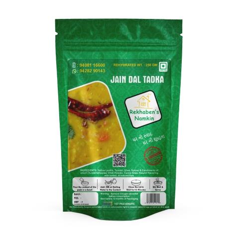 Rekhaben's Namkeen Jain Dal Tadka | Ready To Eat 60 gms