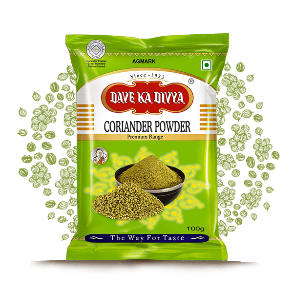 Dave Ka Divya Premium Dhaniya Powder - 500 gms - India shopping