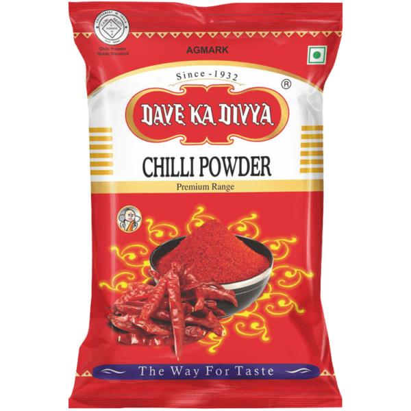 Dave Ka Divya Premium Lal Mirchi Powder - 500 gms - India shopping