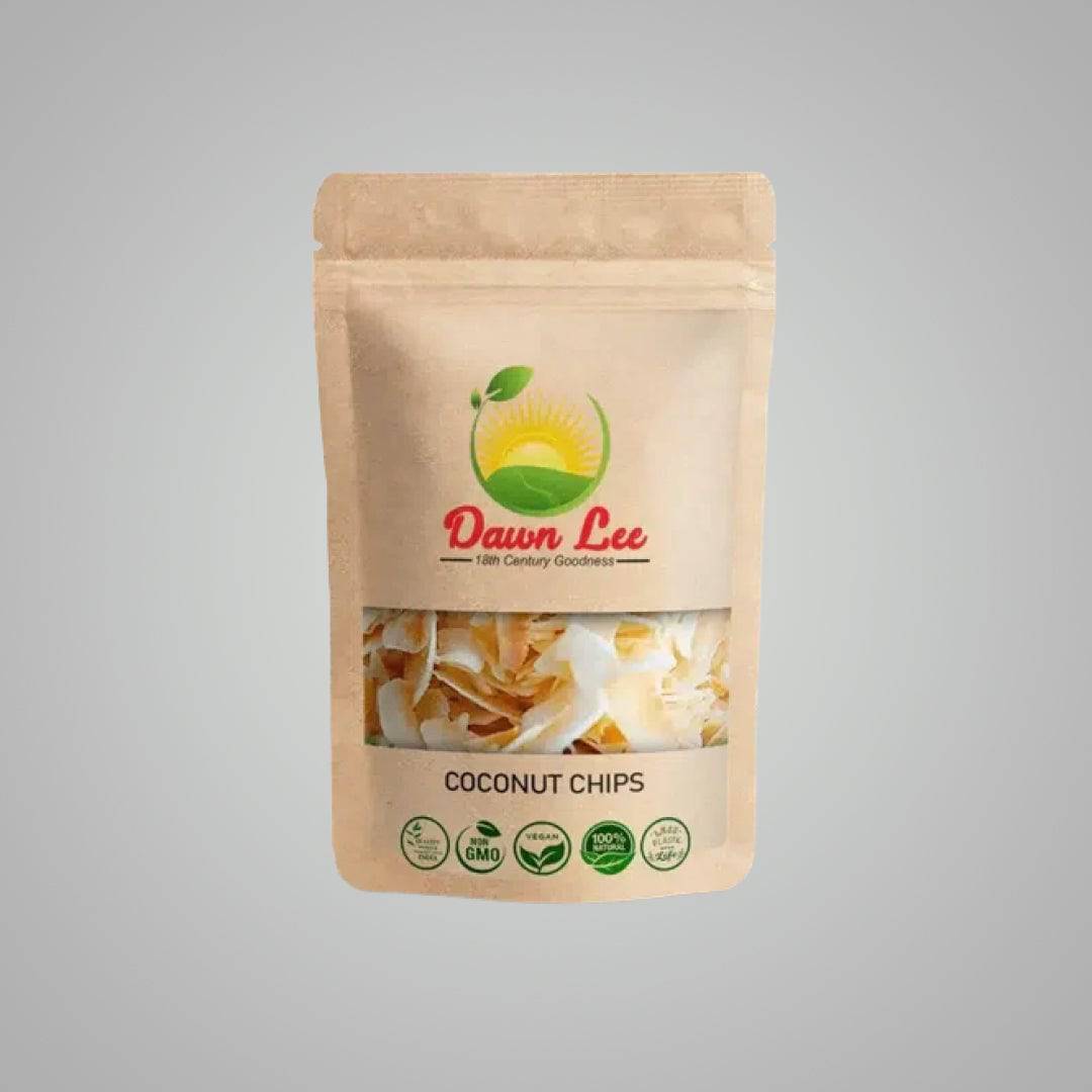 Dawnlee Simply Sweet Coconut Chips - 500 gms - India shopping