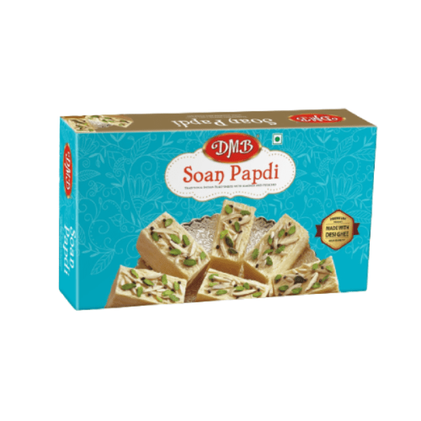 Doodh Misthan Bhandar Soan Papdi (Desi Ghee) - 450 gms - India shopping