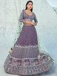 Majestic Wine Designer Georgette Lehenga Choli | Ready To Wear