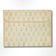 Ekobae Jute Handblock Print Document Envelope