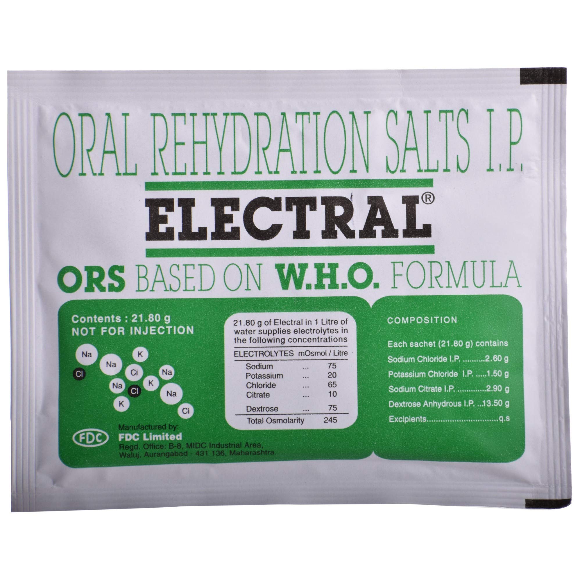 Electral Powder Indian ORS - India shopping