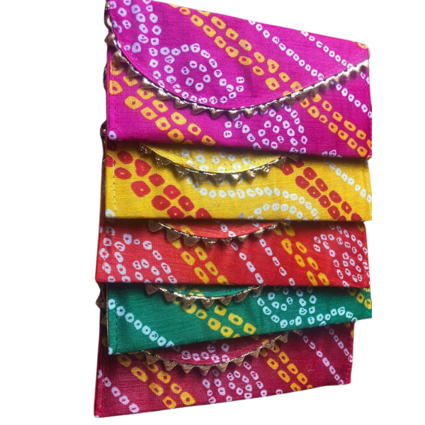 Silk Embellished Shagun Envelope | Set Of 50