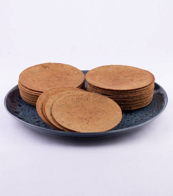 Falguni Gruh Udyog Kutchi Bajra Rotla Khakhra - 400 gms - India shopping