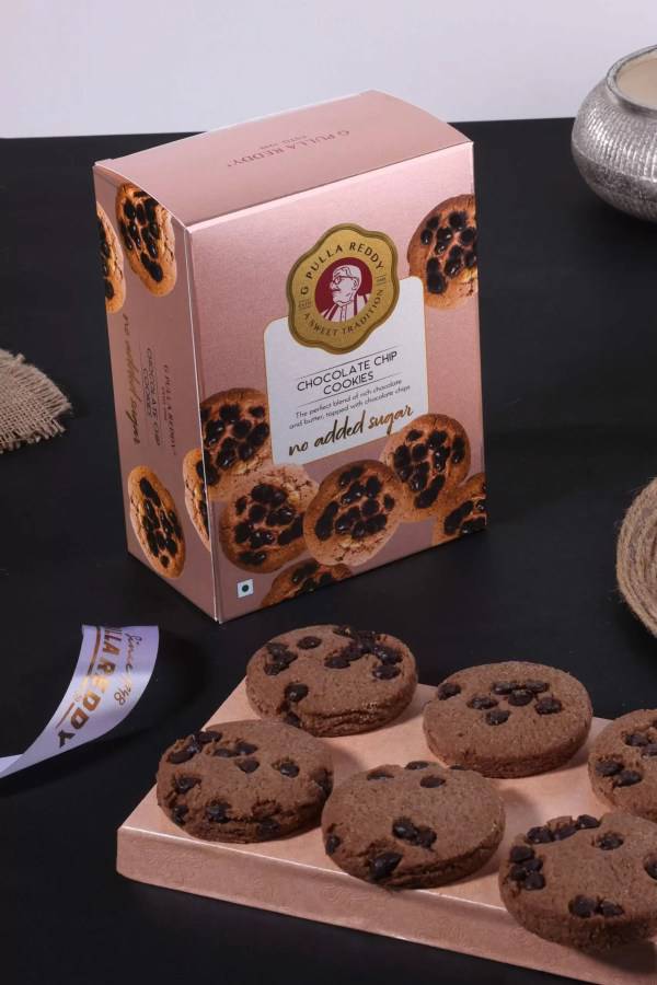 G Pulla Reddy Sweets Chocolate Chip Cookies 150 gms - India shopping