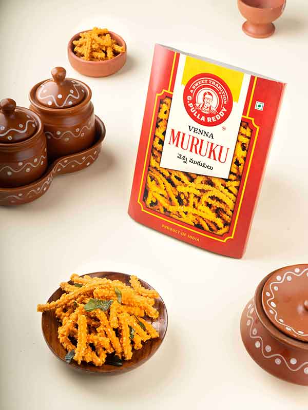 Pulla Reddy G Pulla Reddy Sweets Venna Murkulu -250 gms