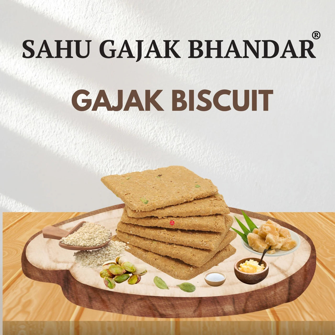 Sahu Gajak Gajak Biscuit 500 gms